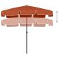 Preview: Strandschirm Terracotta-Rot 200x125 cm