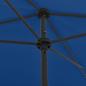 Preview: Strandschirm Azurblau 200x125 cm
