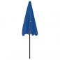 Preview: Strandschirm Azurblau 200x125 cm