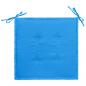 Preview: Gartenstuhl-Kissen 4 Stk. Blau 50x50x3 cm Oxford-Gewebe