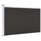 Preview: Zaunelement WPC 175x105 cm Schwarz