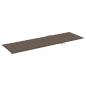 Preview: Sonnenliegen-Auflage Taupe 200x70x3 cm Oxford-Gewebe