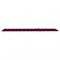 Preview: Sonnenliegen-Auflage Weinrot 200x70x3 cm Oxford-Gewebe