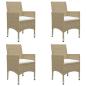 Preview: 5-tlg. Garten-Essgruppe Beige