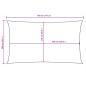 Preview: Sonnensegel Oxford-Gewebe Rechteckig 2x4,5 m Anthrazit