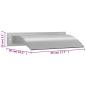 Preview: Pool-Wasserfall Silbern 45x26x13 cm Edelstahl  