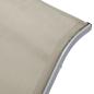 Preview: Sonnenliege Textilene und Aluminium Creme