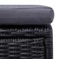 Preview: 11-tlg. Garten-Essgruppe Poly Rattan Schwarz