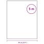 Preview: Selbstklebende Möbelfolie Hochglanz-Silbern 500x90 cm PVC