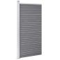 Preview: Zaunelement WPC 95x186 cm Grau