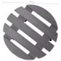 Preview: Pflanzenroller 2 Stk. Grau Ø30x7,5 cm WPC