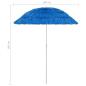 Preview: ARDEBO.de - Hawaii Sonnenschirm Blau 180 cm