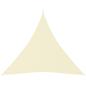 Preview: Sonnensegel Oxford-Gewebe Dreieckig 3x3x3 m Creme