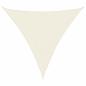 Preview: Sonnensegel Oxford-Gewebe Dreieckig 3x3x3 m Creme