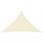 Preview: Sonnensegel Oxford-Gewebe Dreieckig 3,5x3,5x4,9 m Creme