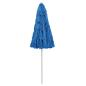 Preview: ARDEBO.de - Hawaii Sonnenschirm Blau 240 cm