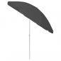 Preview: Strandschirm Anthrazit 240 cm