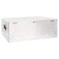 Preview: Aufbewahrungsbox Silbern 100x55x37 cm Aluminium