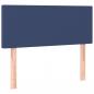 Preview: Kopfteil Blau 80x5x78/88 cm Stoff