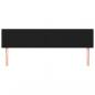 Preview: Kopfteile 2 Stk. Schwarz 80x5x78/88 cm Stoff