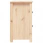 Preview: Nachttische 2 Stk. 40x35x61,5 cm Massivholz Kiefer