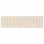 Preview: Sonnenliege mit Tisch und Auflage Massivholz Teak