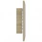 Preview: LED-Badspiegel Sonoma-Eiche 40x8,5x37 cm Acryl