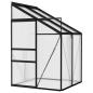 Preview: Gewächshaus Anthrazit Aluminium 2,59 m³