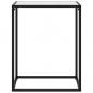 Preview: Konsolentisch Weiß 60x35x75 cm Hartglas