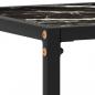 Preview: Konsolentisch Schwarz 60x35x75 cm Hartglas