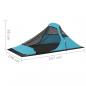 Preview: Campingzelt 317x240x100 cm Blau