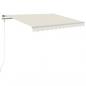 Preview: Markise Automatisch Einziehbar 350x250 cm Creme