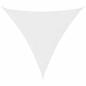 Preview: Sonnensegel Oxford-Gewebe Dreieckig 3,6x3,6x3,6 m Weiß