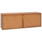 Preview: ARDEBO.de - TV-Schrank 110x30x40 cm Teak Massivholz
