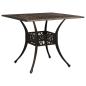 Preview: 5-tlg. Bistro-Set Aluminiumguss Bronzen