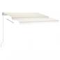 Preview: Standmarkise Manuell Einziehbar 300x250 cm Creme