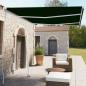 Preview: ARDEBO.de - Standmarkise Manuell Einziehbar 350x250 cm Anthrazit