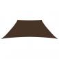 Preview: Sonnensegel Oxford-Gewebe Trapezform 3/4x3 m Braun