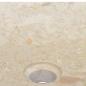 Preview: Waschbecken Creme 50x35x10 cm Marmor