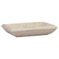 Preview: Waschbecken Creme 50x35x10 cm Marmor
