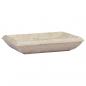 Preview: Waschbecken Creme 50x35x10 cm Marmor
