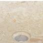 Preview: Waschbecken Creme 50x35x10 cm Marmor