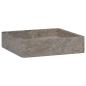 Preview: Waschbecken Grau 40x40x10 cm Marmor