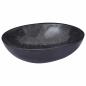 Preview: Waschbecken Schwarz 53x40x15 cm Marmor