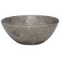 Preview: Waschbecken Grau 53x40x15 cm Marmor