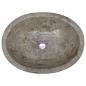 Preview: Waschbecken Grau 53x40x15 cm Marmor