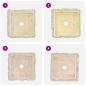 Preview: Waschbecken Creme 30x30x13 cm Marmor