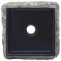 Preview: Waschbecken Schwarz 30x30x13 cm Marmor