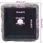 Preview: Waschbecken Schwarz 30x30x13 cm Marmor