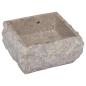 Preview: Waschbecken Grau 30x30x13 cm Marmor